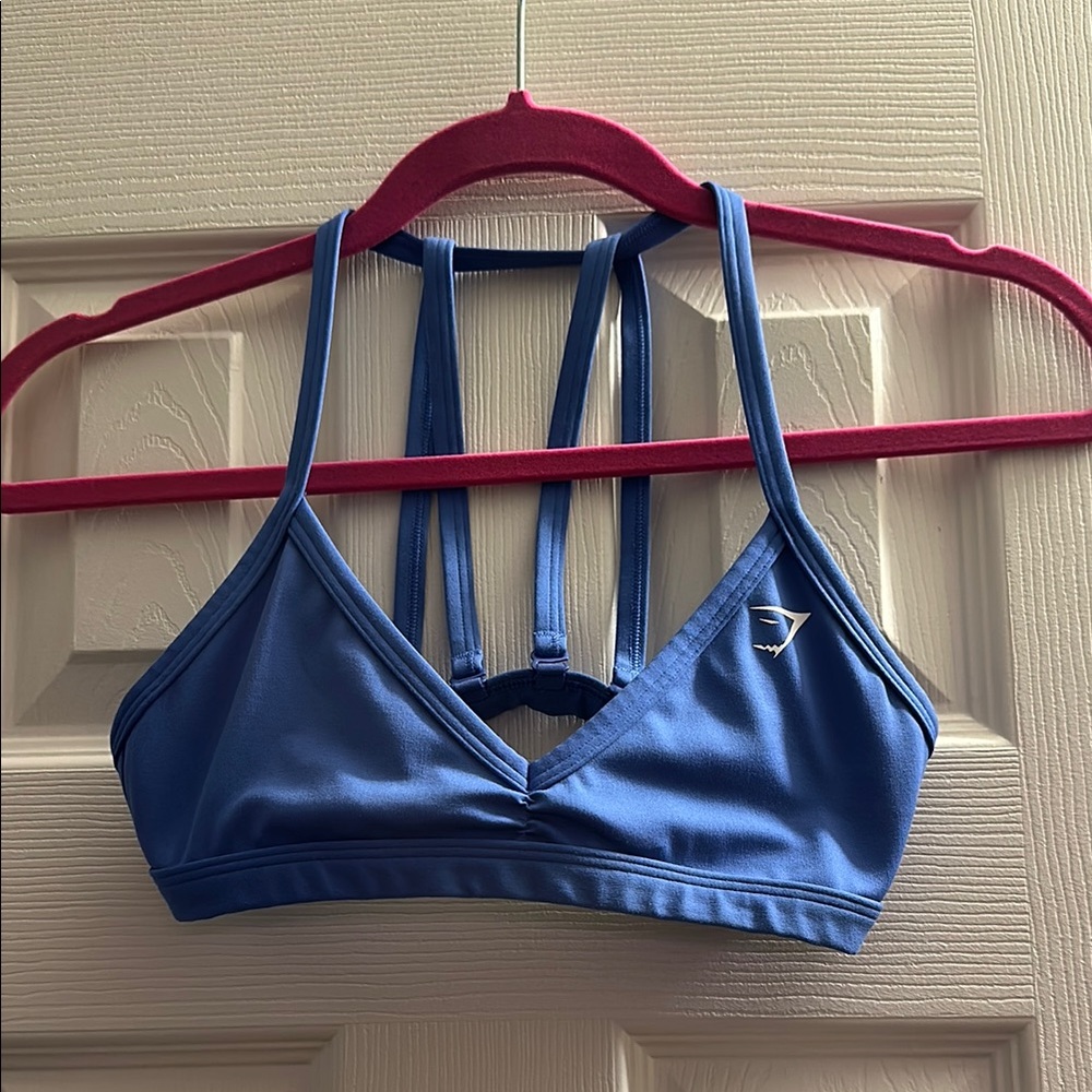 Gymshark Blue Strappy Sports Bra for Intimates & Sleepwear